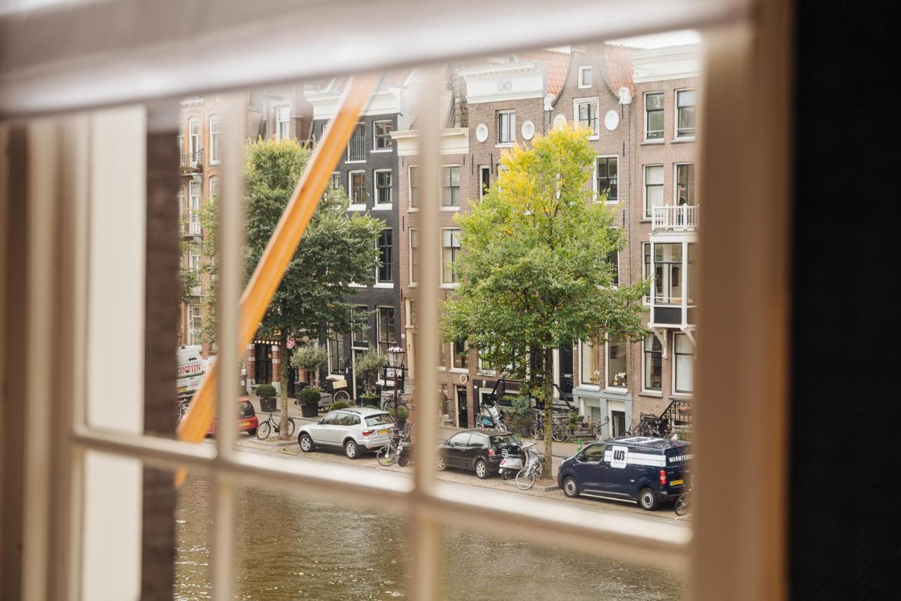 Hotel 717 Amsterdam Ngoại thất bức ảnh View from the window of a canal house in Amsterdam